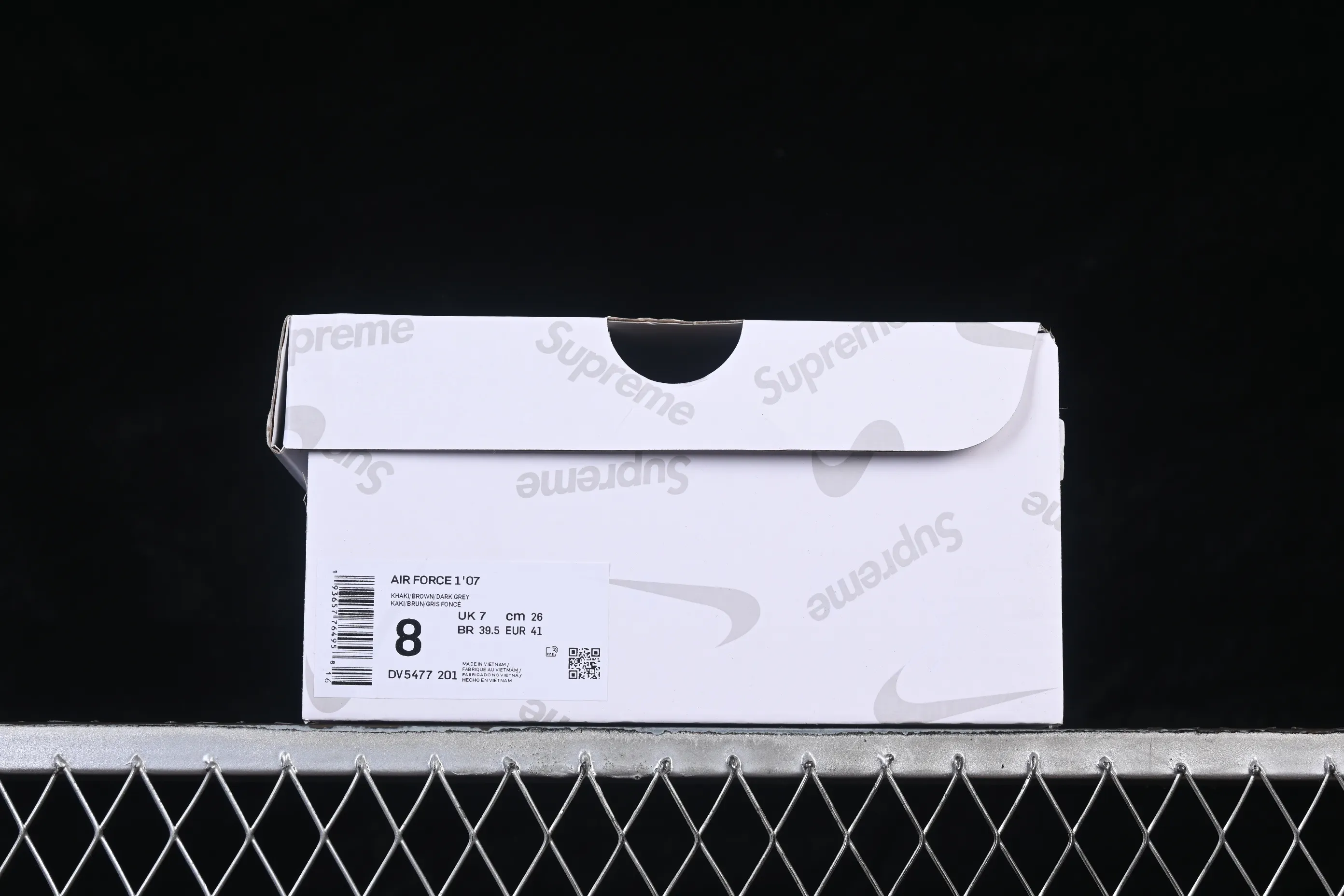 All categories Nk Air Force 1 Air Force series Nk Air Force 1 Low Air Force low-top Nike Air Force 1'07 Low joint khaki black Air Force 1 low-top casual sneakers DV5477-201